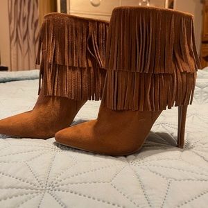 Fringe Booties